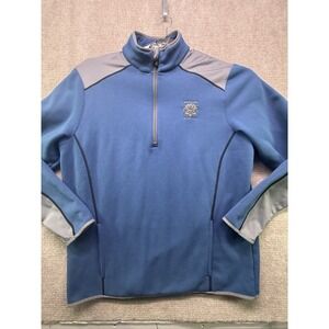 Under Armour Whistling Straights Golf Course 1/4 Zip Long Sleeve Blue Men's XL